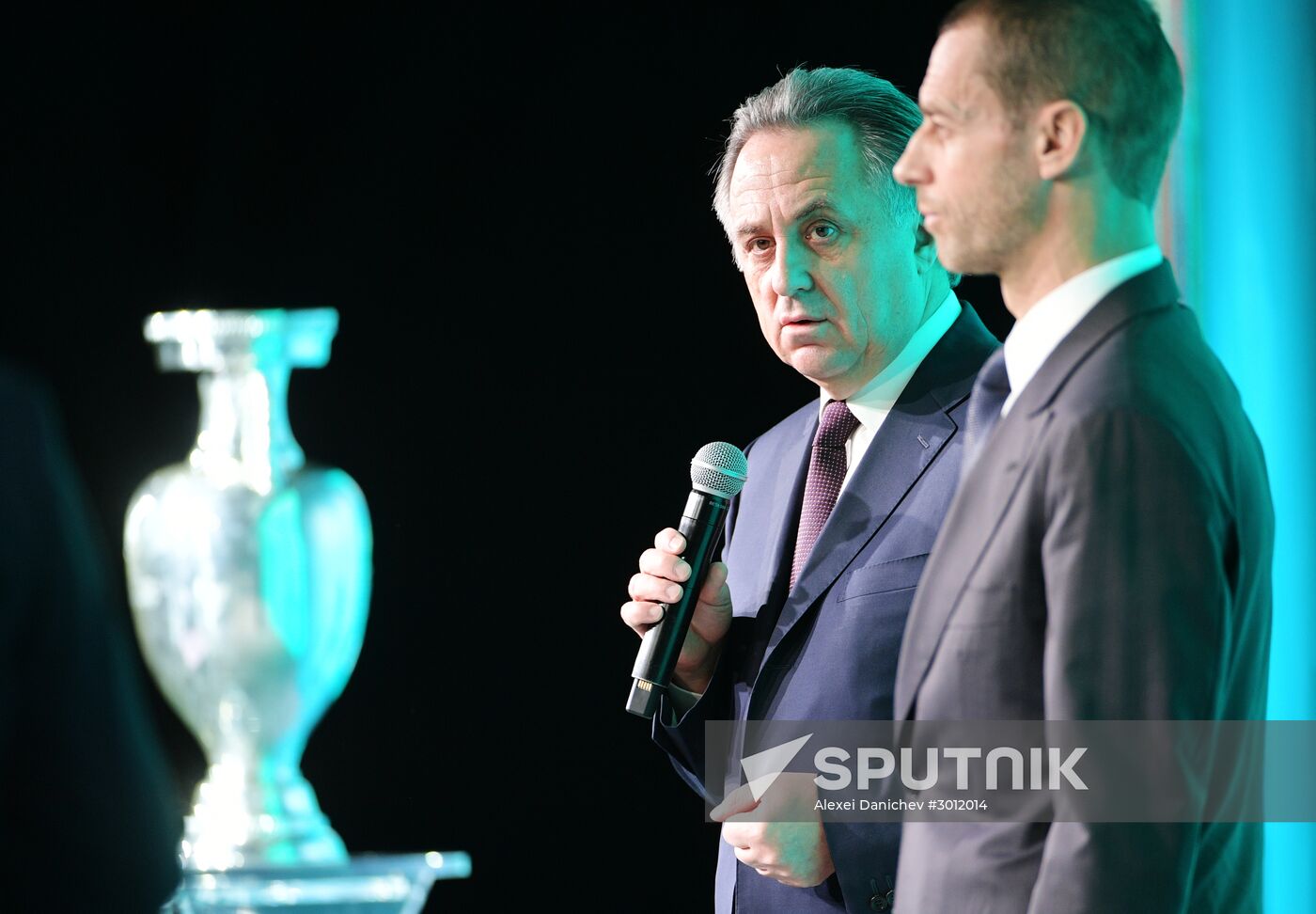 Presentation of official logo of St. Petersburg, UEFA Euro 2020 host city