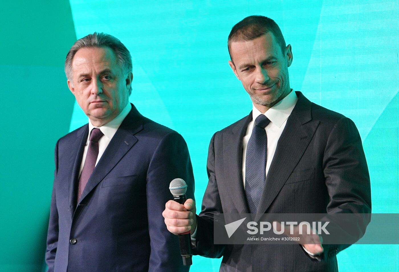 Presentation of official logo of St. Petersburg, UEFA Euro 2020 host city