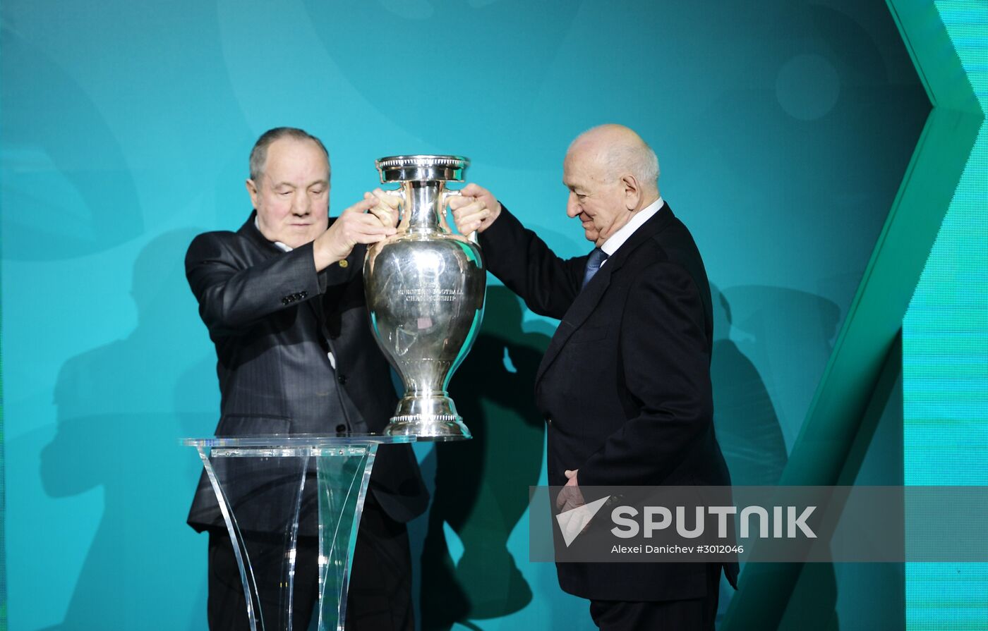 Presentation of official logo of St. Petersburg, UEFA Euro 2020 host city