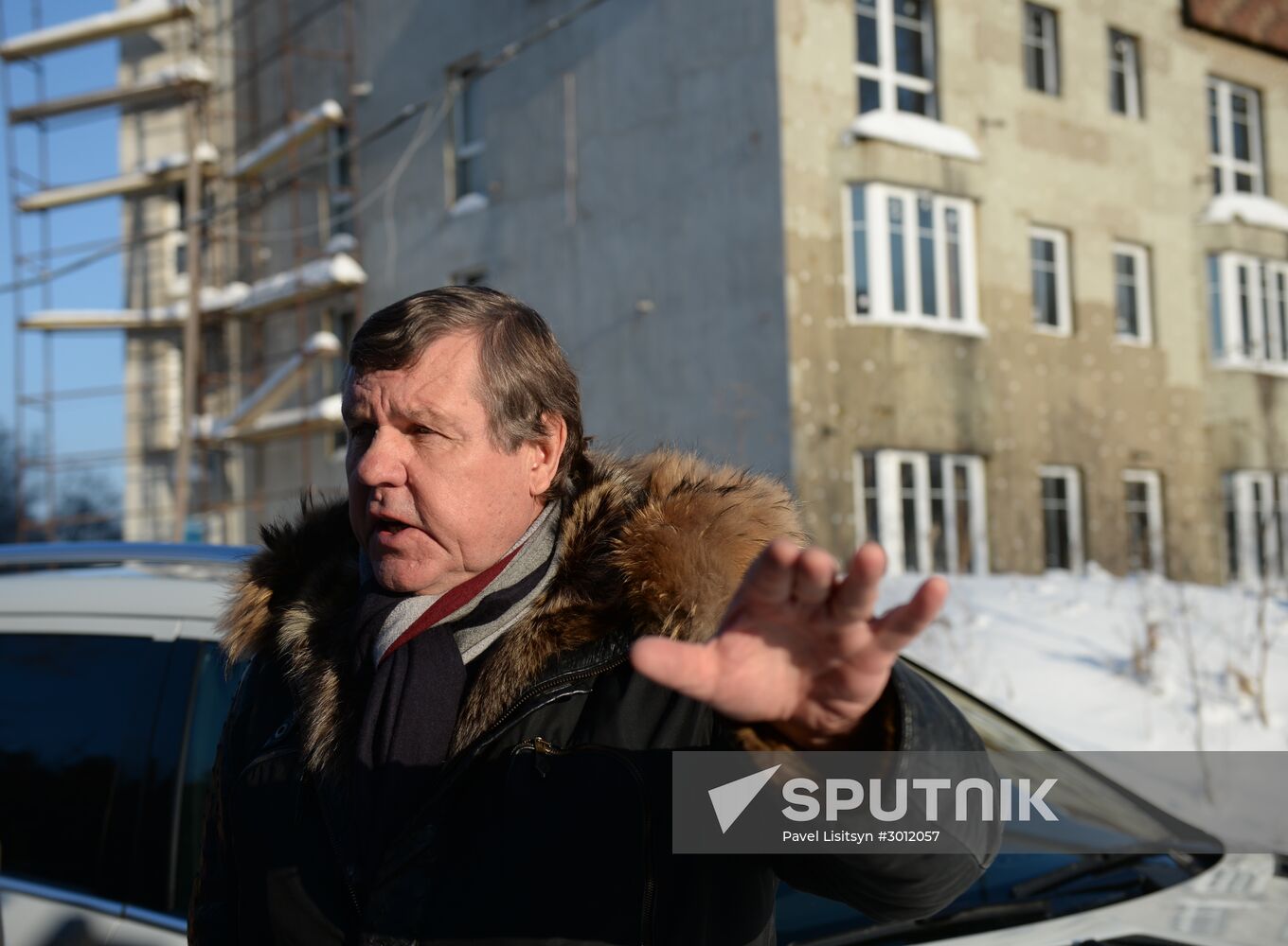 Singer Alexander Novikov gives news conference in Yekaterinburg