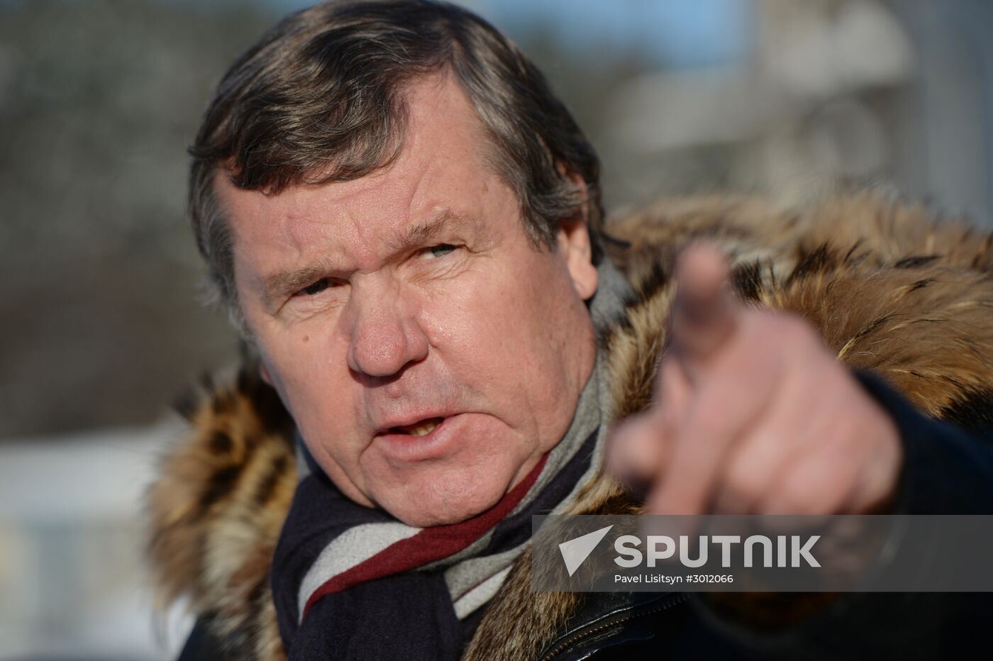 Singer Alexander Novikov gives news conference in Yekaterinburg