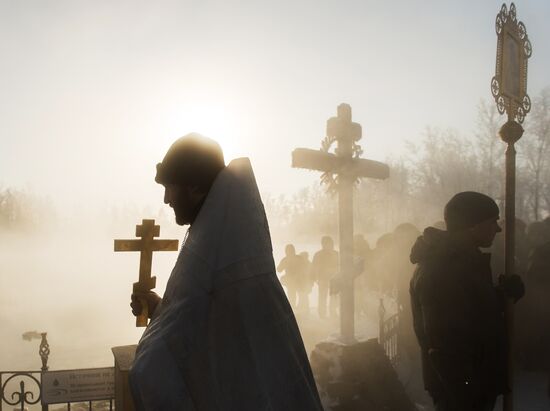 Epiphany Day in Russia