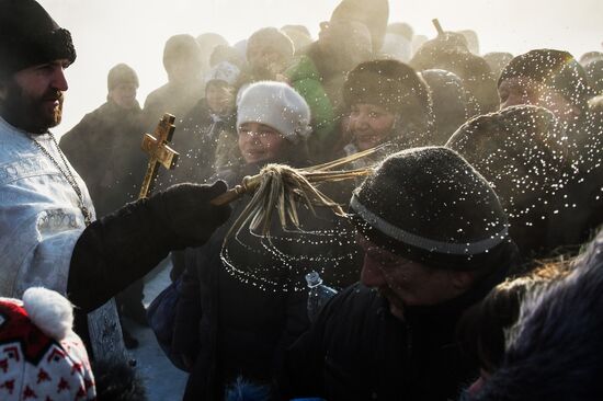 Epiphany Day in Russia