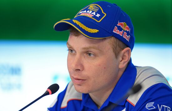 KAMAZ Master team gives news conference