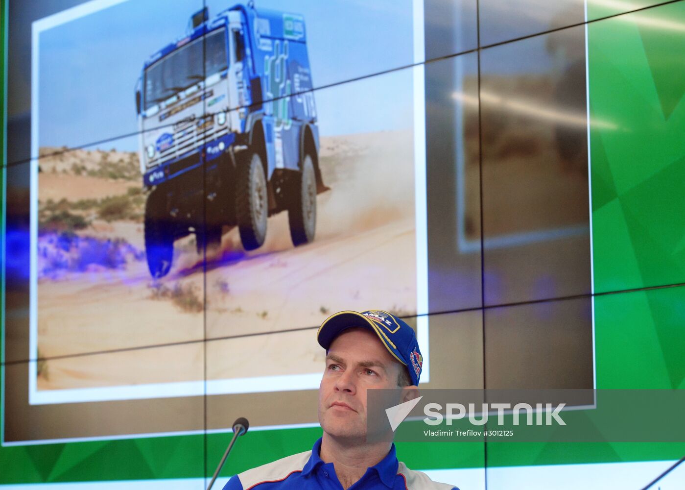 KAMAZ Master team gives news conference