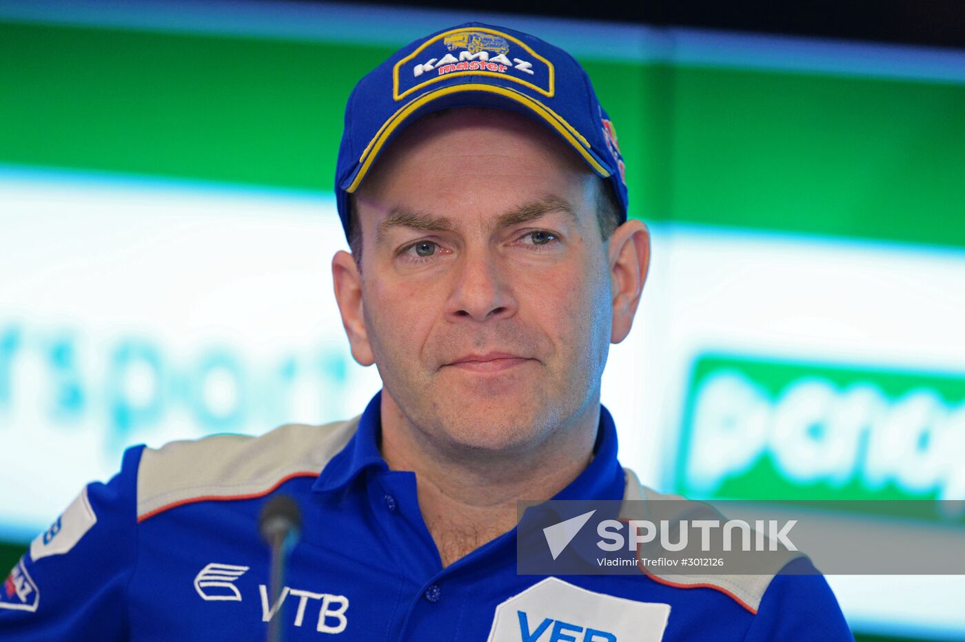 KAMAZ Master team gives news conference