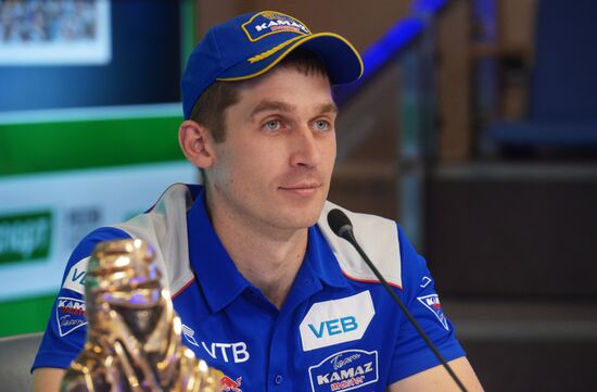 KAMAZ Master team gives news conference