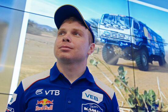 KAMAZ Master team gives news conference