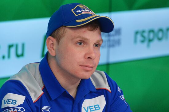 KAMAZ Master team gives news conference