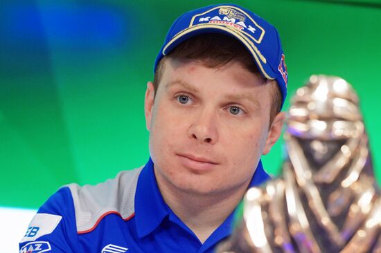 KAMAZ Master team gives news conference