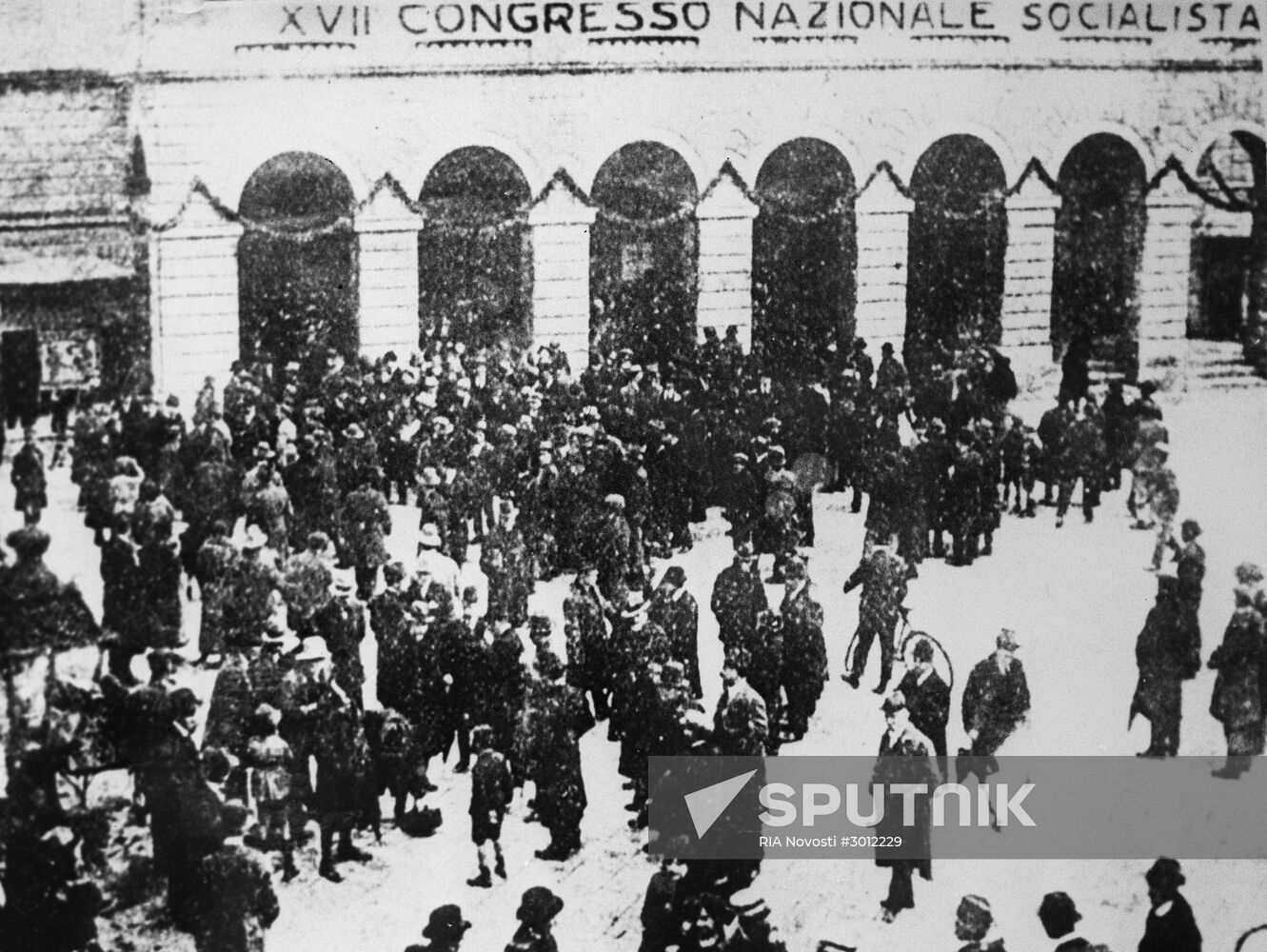 Italian socialist party Congress in Livorno
