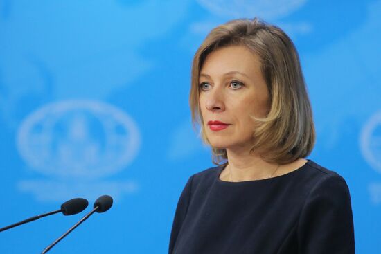 Press briefing with Russian Foreign Ministry Spokesperson Maria Zakharova