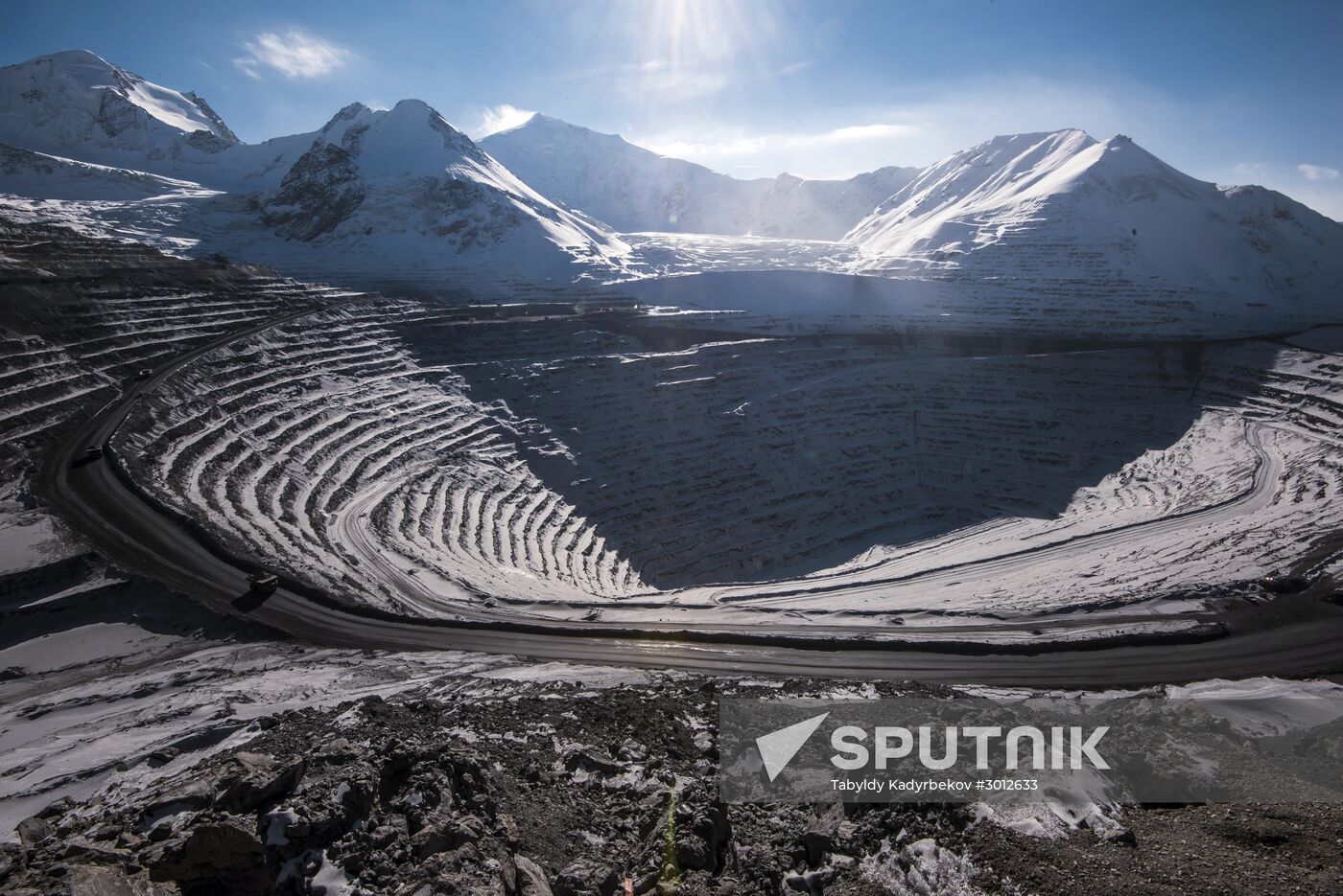 Kumtor mine in Kyrgyzstan