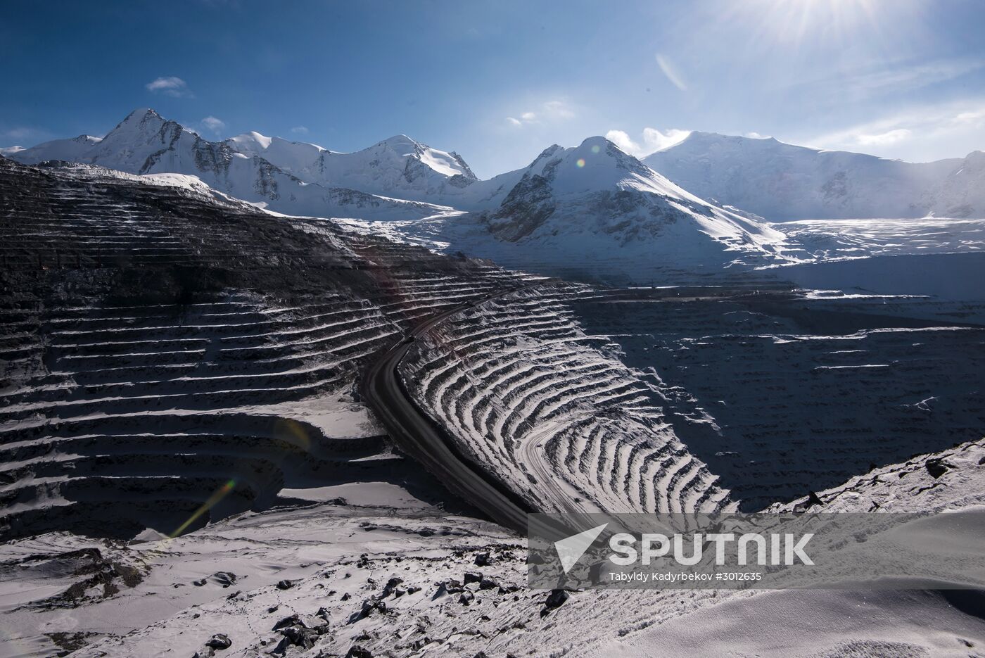 Kumtor mine in Kyrgyzstan