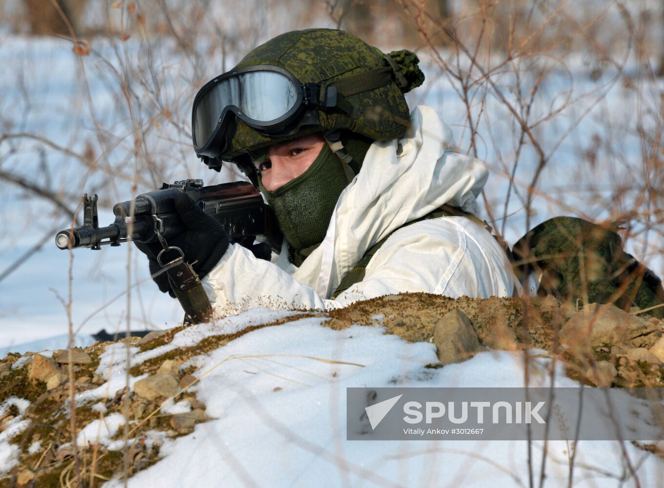 Pacific Fleet's detached combat engineers battalion exercises