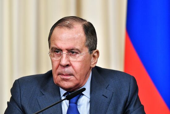 Meeting of foreign ministers of Russia and Kazakhstan, Sergei Lavrov and Kairat Abdrakhmanov