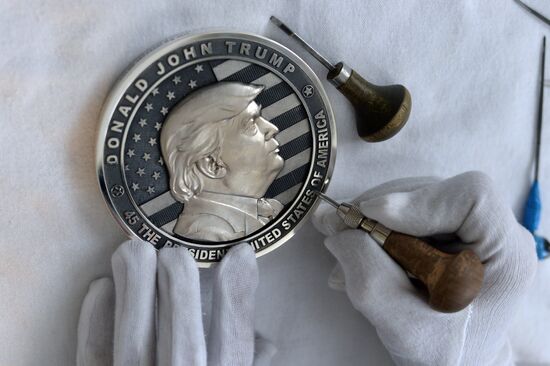 Trump inauguration medals are made in Zlatoust