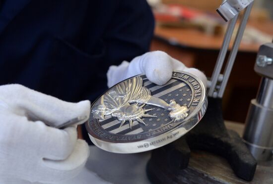 Trump inauguration medals are made in Zlatoust