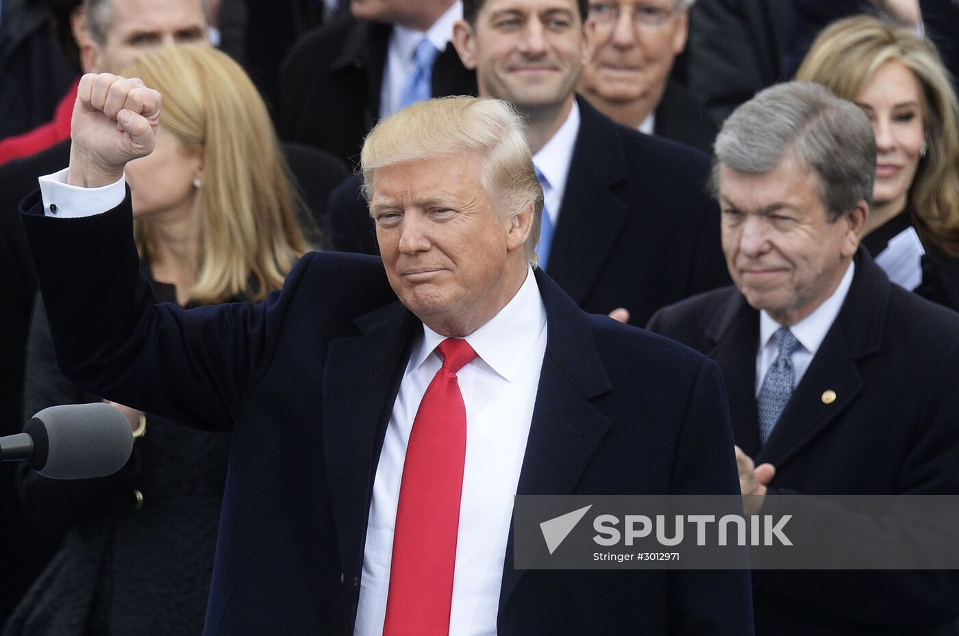 Inauguration of the 45th President of the USA Donald Trump