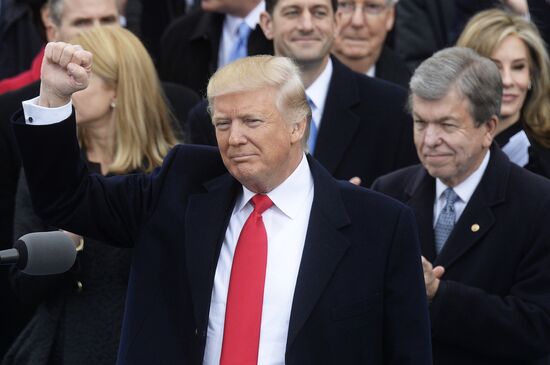 Inauguration of the 45th President of the USA Donald Trump
