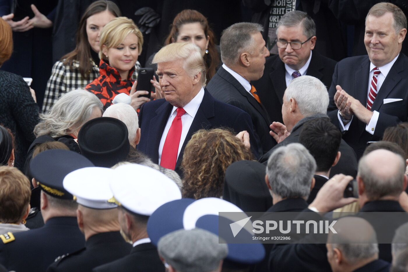 45th US President Donald Trump's Inauguration Day