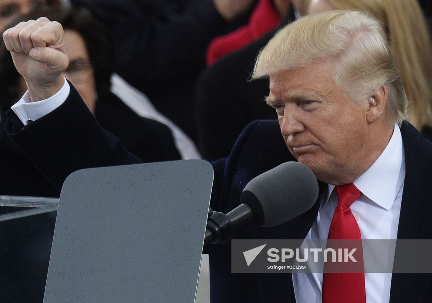 45th US President Donald Trump's Inauguration Day