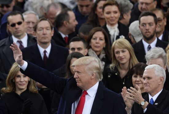 Inauguration of the 45th President of the USA Donald Trump