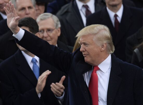Inauguration of the 45th President of the USA Donald Trump