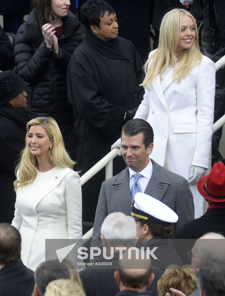 Inauguration of the 45th President of the USA Donald Trump