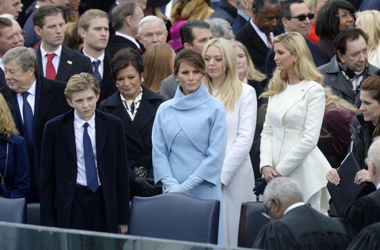 45th US President Donald Trump's inauguration in Washington