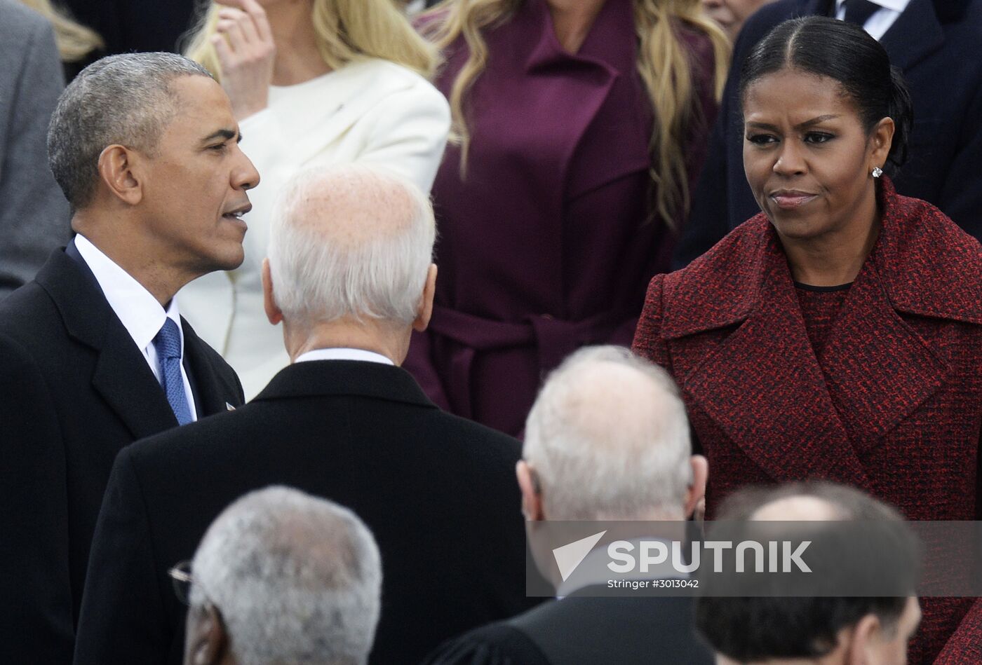 45th US President Donald Trump's inauguration in Washington