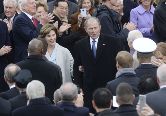 45th US President Donald Trump's Inauguration Day
