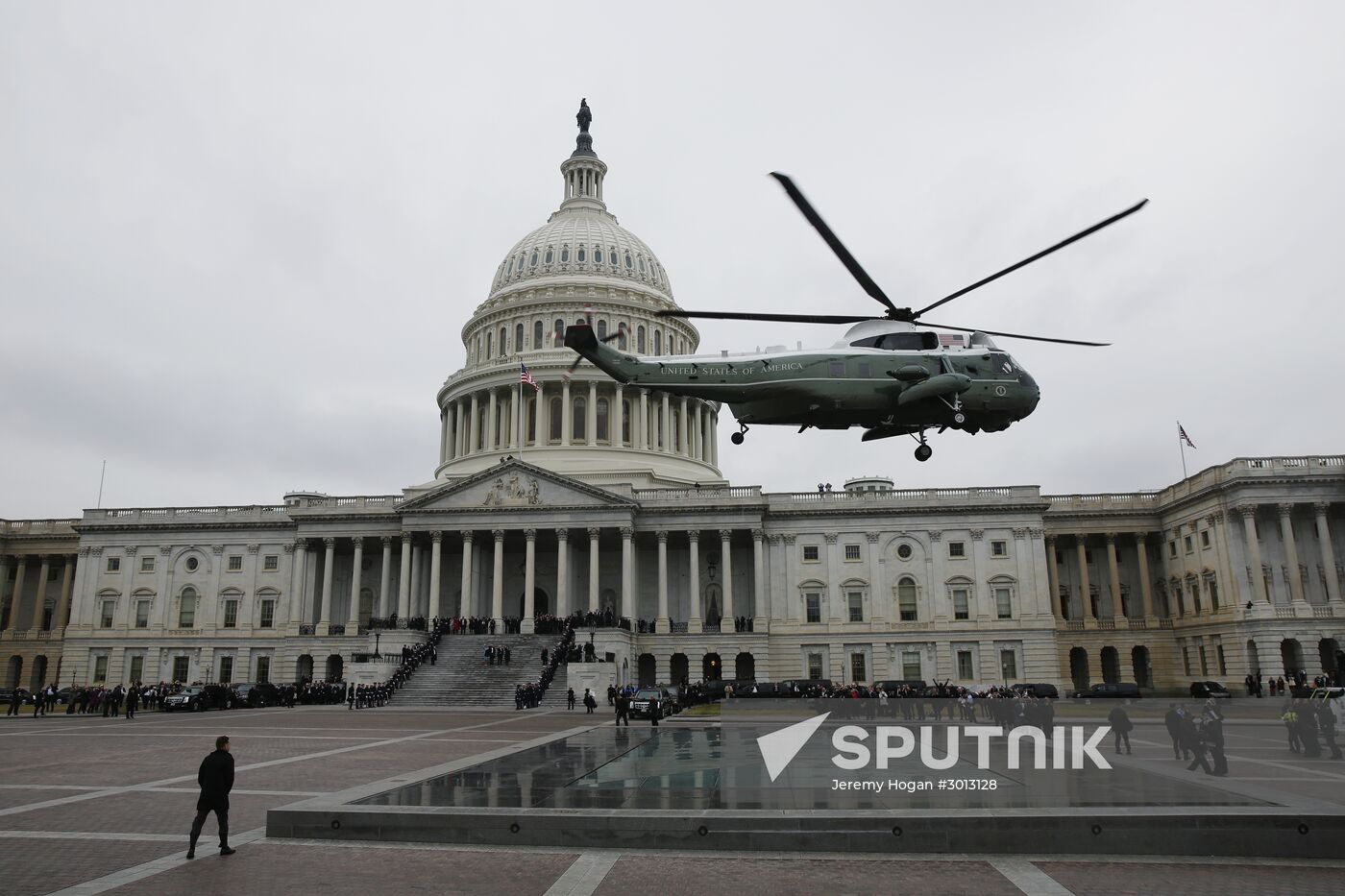 45th US President Donald Trump's inauguration in Washington