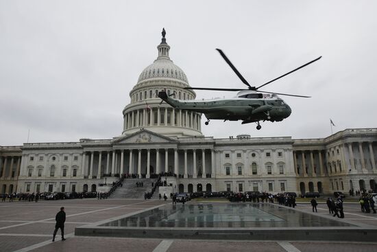 45th US President Donald Trump's inauguration in Washington