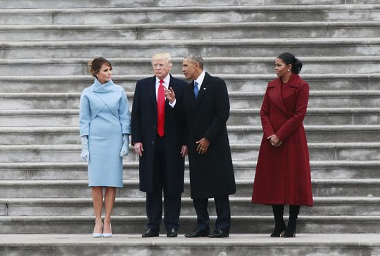 45th US President Donald Trump's inauguration in Washington