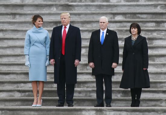 45th US President Donald Trump's inauguration in Washington