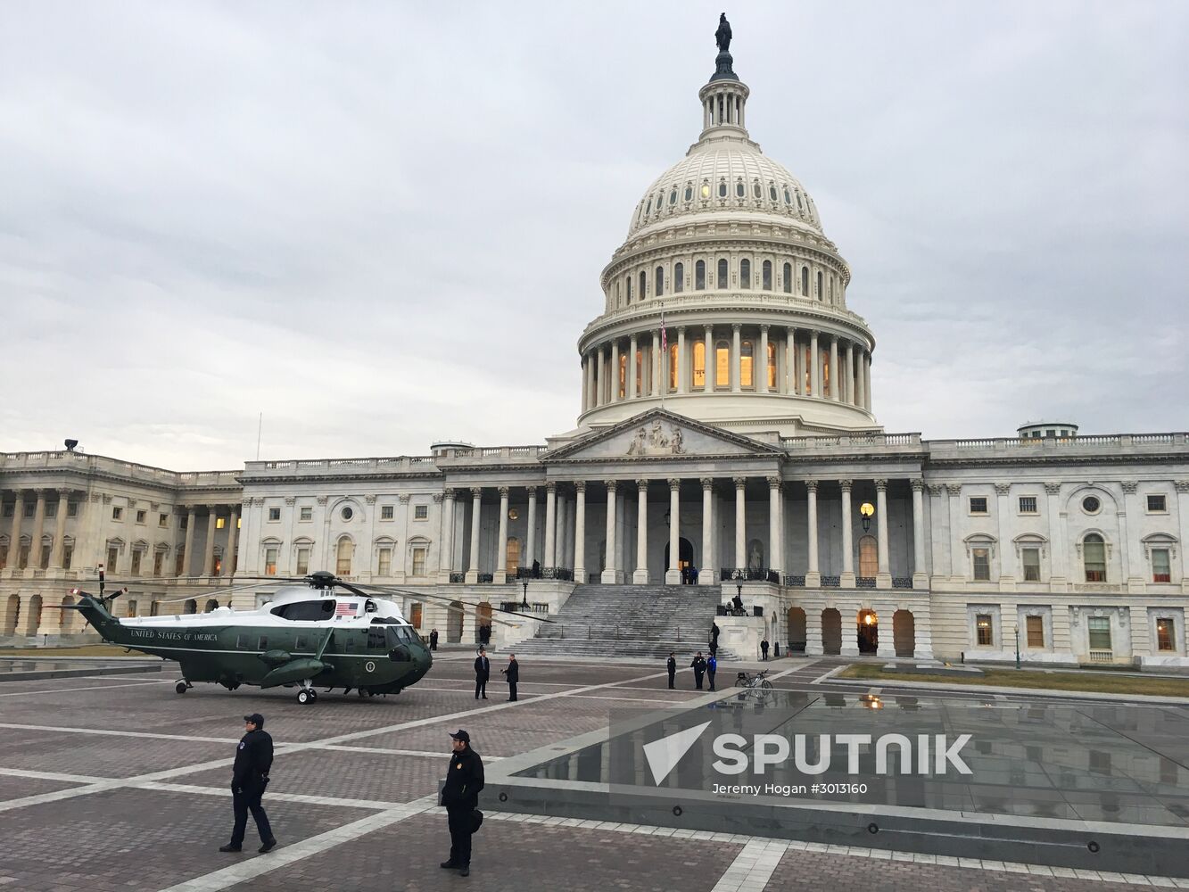 45th US President Donald Trump's inauguration in Washington