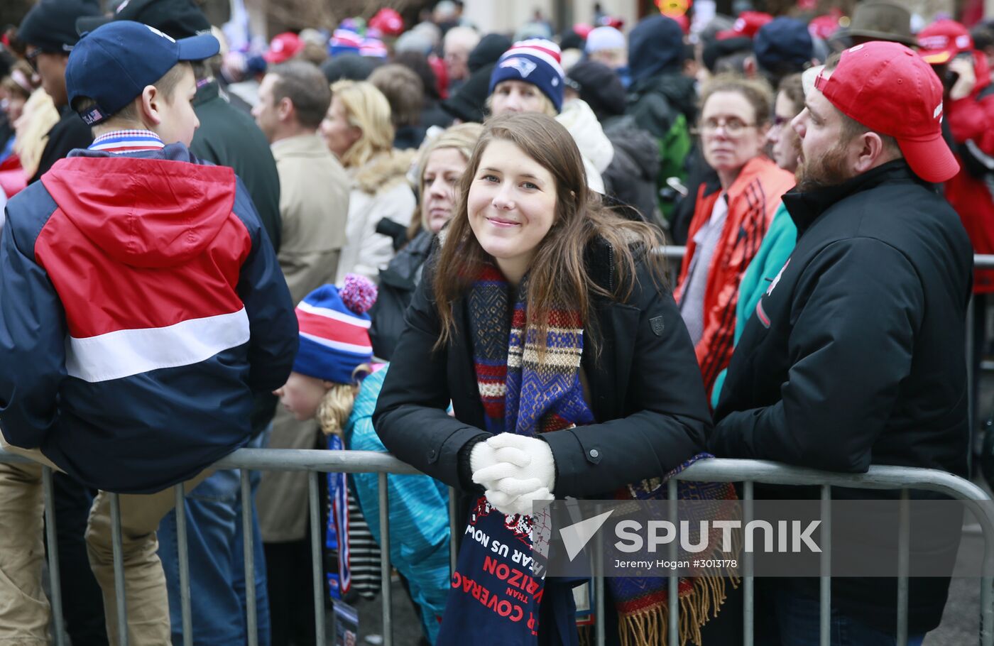 Inaugural parade in Washington D.C. on Donald Trump's Inauguration Day