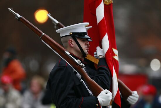45th US President Donald Trump's inauguration in Washington