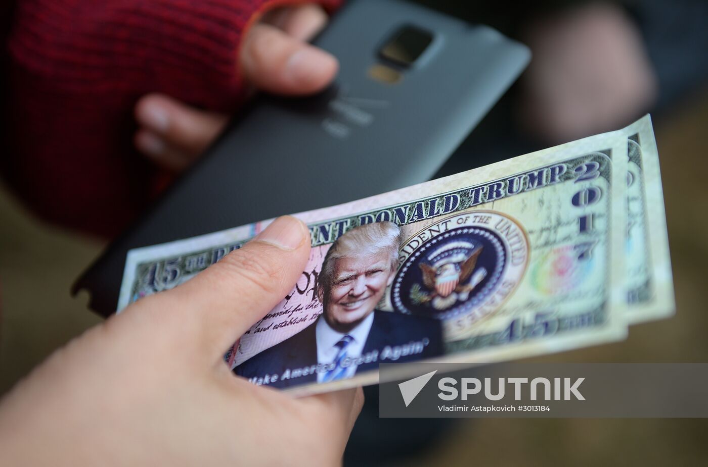 45th US President Donald Trump's inauguration in Washington