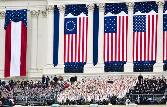 45th US President Donald Trump's inauguration in Washington