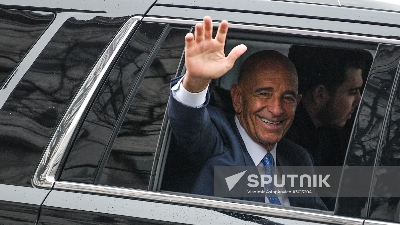 Inaugural parade in Washington D.C. on Donald Trump's Inauguration Day