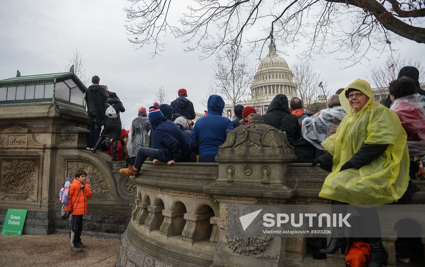45th US President Donald Trump's inauguration in Washington