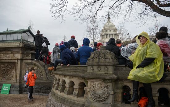 45th US President Donald Trump's inauguration in Washington