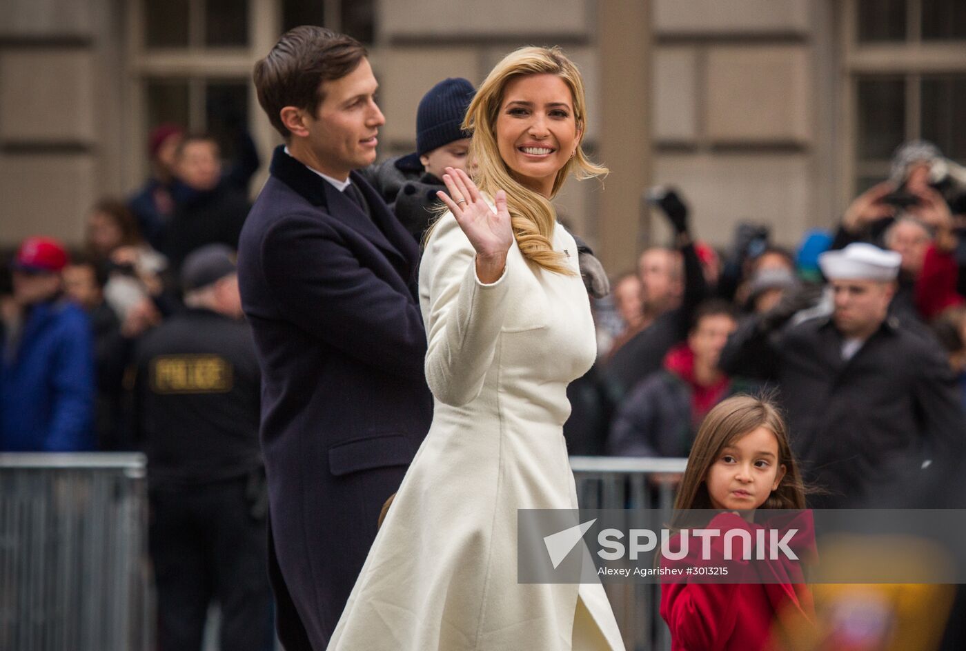 Inaugural parade in Washington D.C. on Donald Trump's Inauguration Day