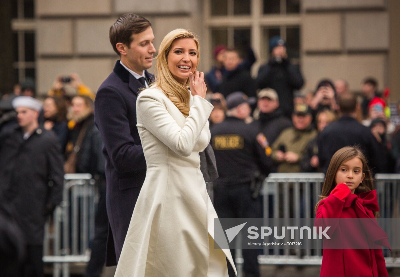 Inaugural parade in Washington D.C. on Donald Trump's Inauguration Day
