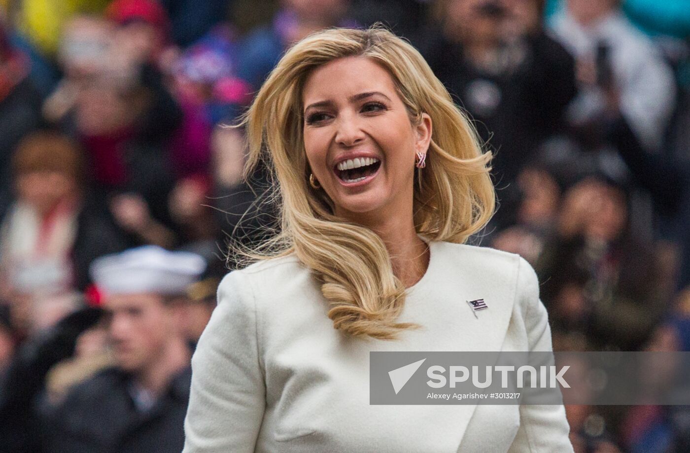 Inaugural parade in Washington D.C. on Donald Trump's Inauguration Day