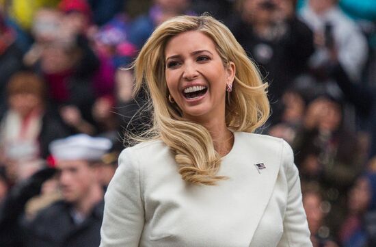 Inaugural parade in Washington D.C. on Donald Trump's Inauguration Day