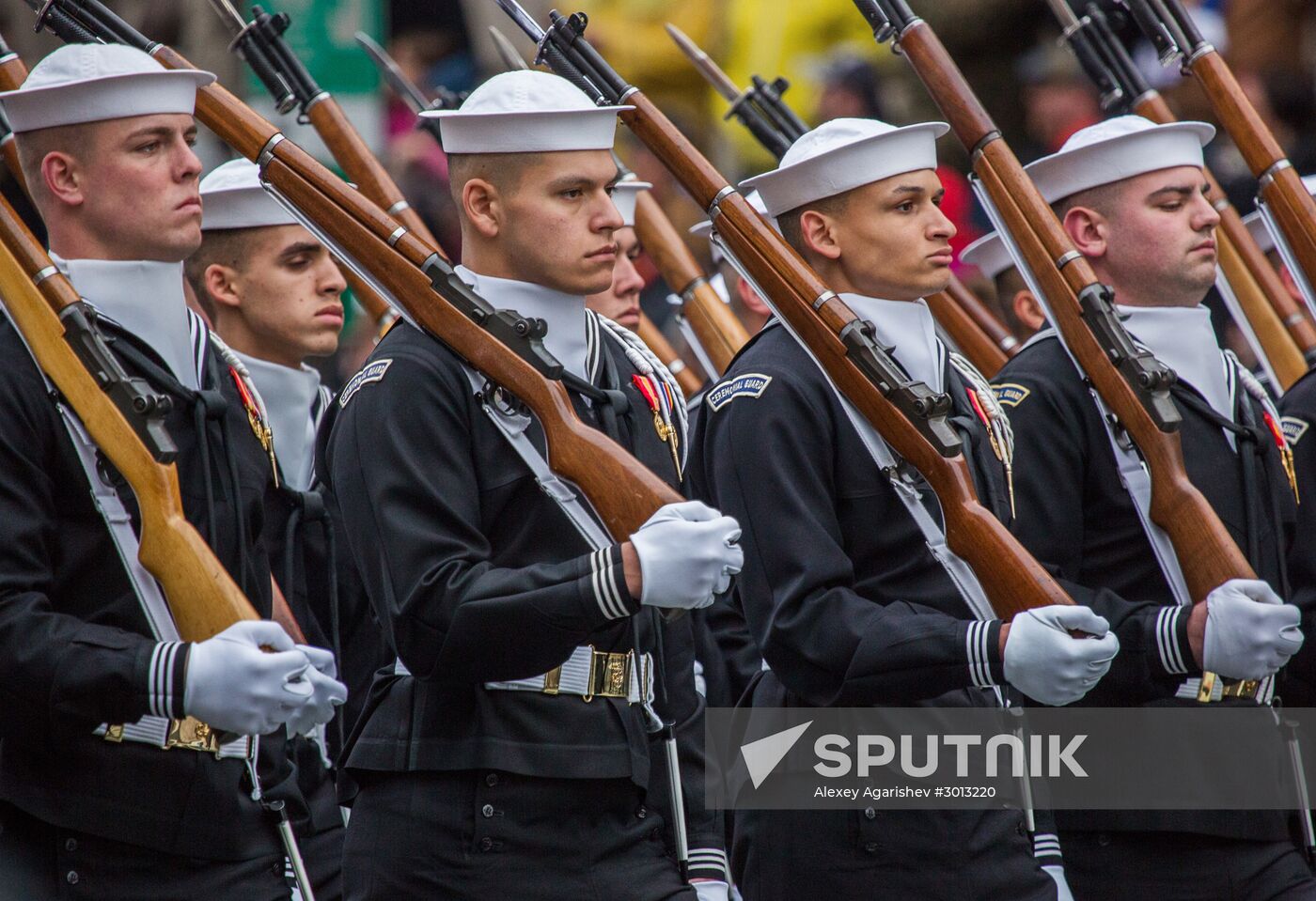 Inaugural parade in Washington D.C. on Donald Trump's Inauguration Day