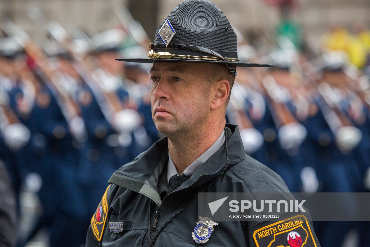 Inaugural parade in Washington D.C. on Donald Trump's Inauguration Day